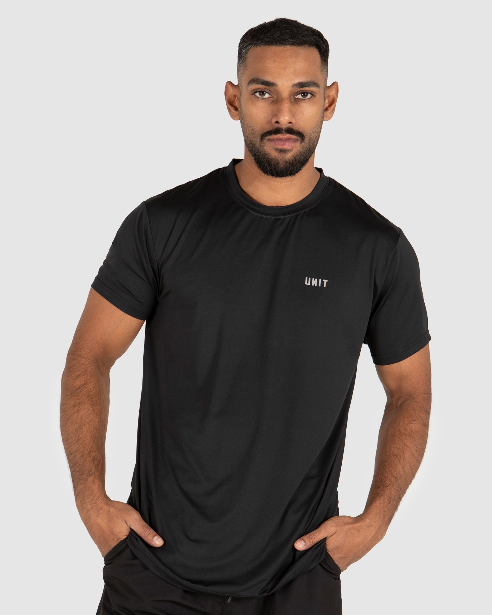 Unit Mens Pro Flex Performance T-Shirt - Black