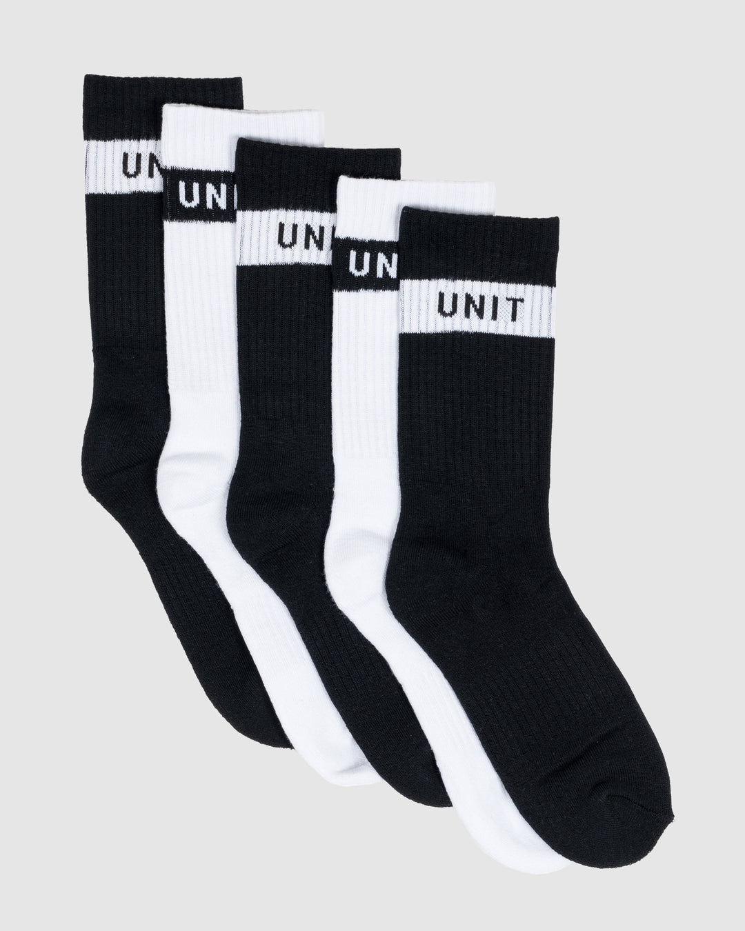 UNIT Wander Ladies Bamboo Hi-Lux Socks - 5 Pack