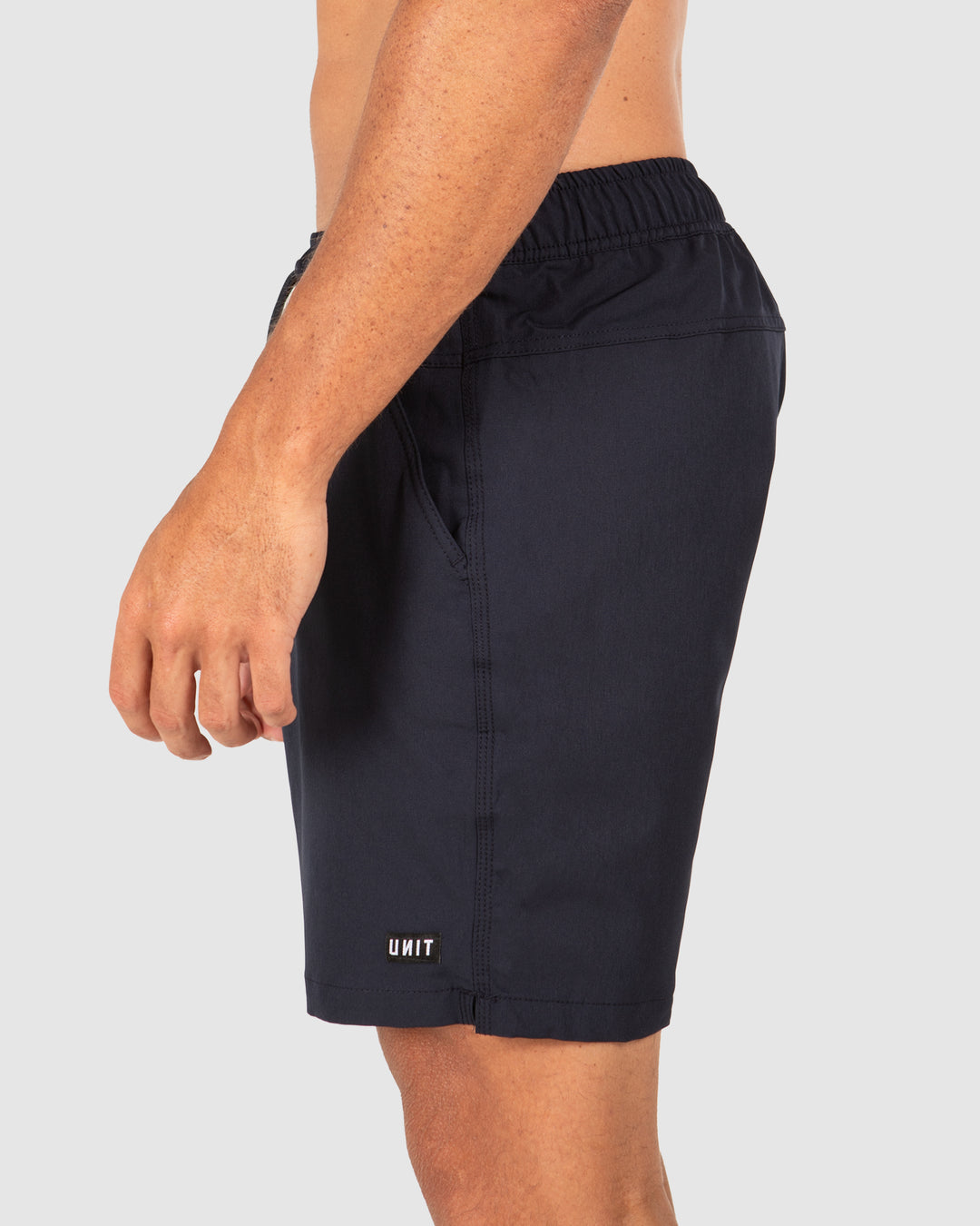 UNIT Mens Block Elastic 16" Shorts