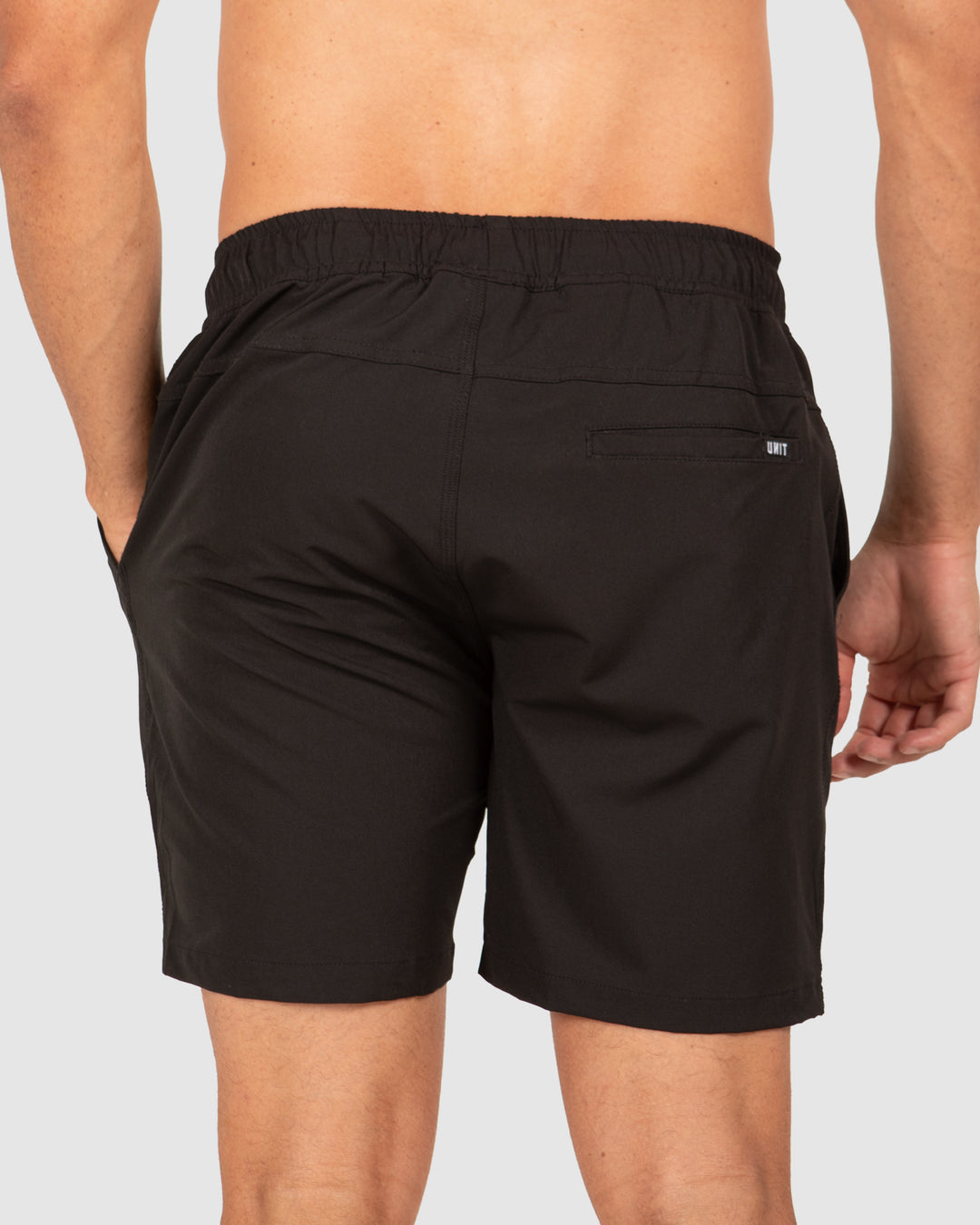 UNIT Mens Block Elastic 16" Shorts