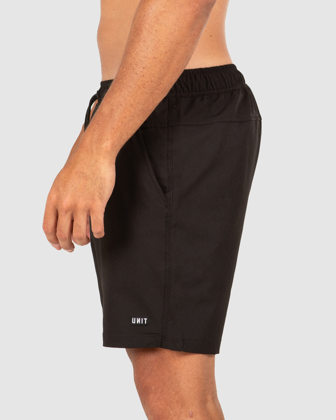 UNIT Mens Block Elastic 16" Shorts