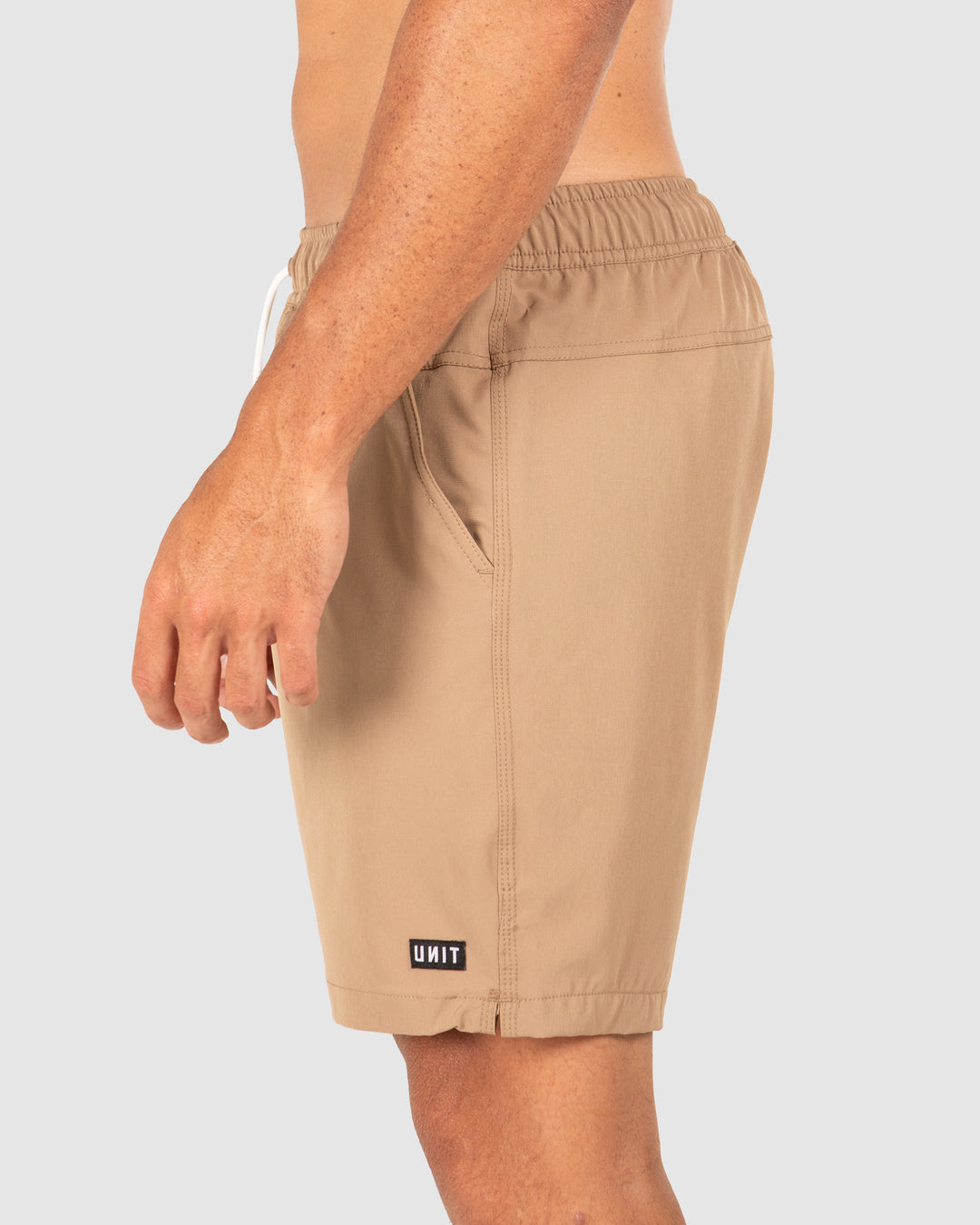 UNIT Mens Block Elastic 16" Shorts