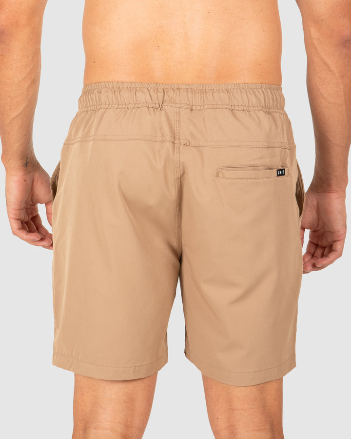 UNIT Mens Block Elastic 16" Shorts