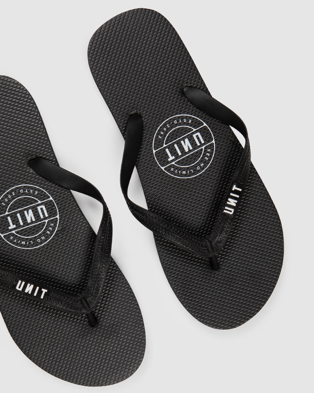 UNIT Mens Stamp Flip Flops