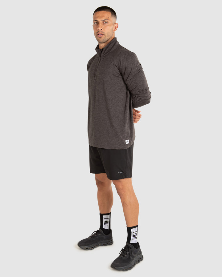 UNIT Mens Performance Trainex Sports Longs Sleeve Tee