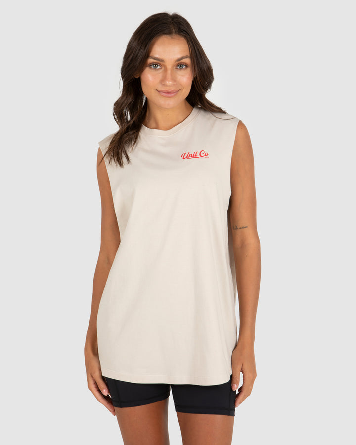 UNIT - Ladies Good Vibes Muscle Tee