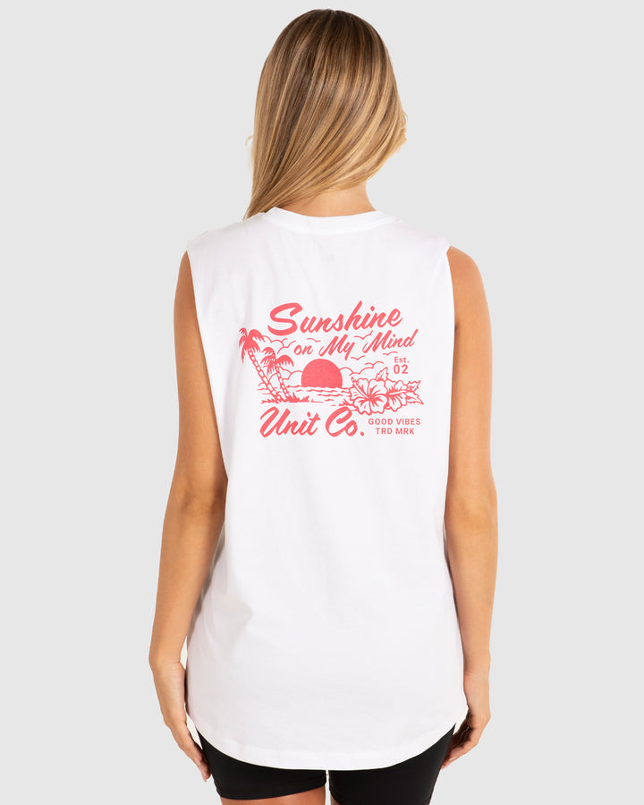 UNIT Sunshine Ladies Muscle Tee