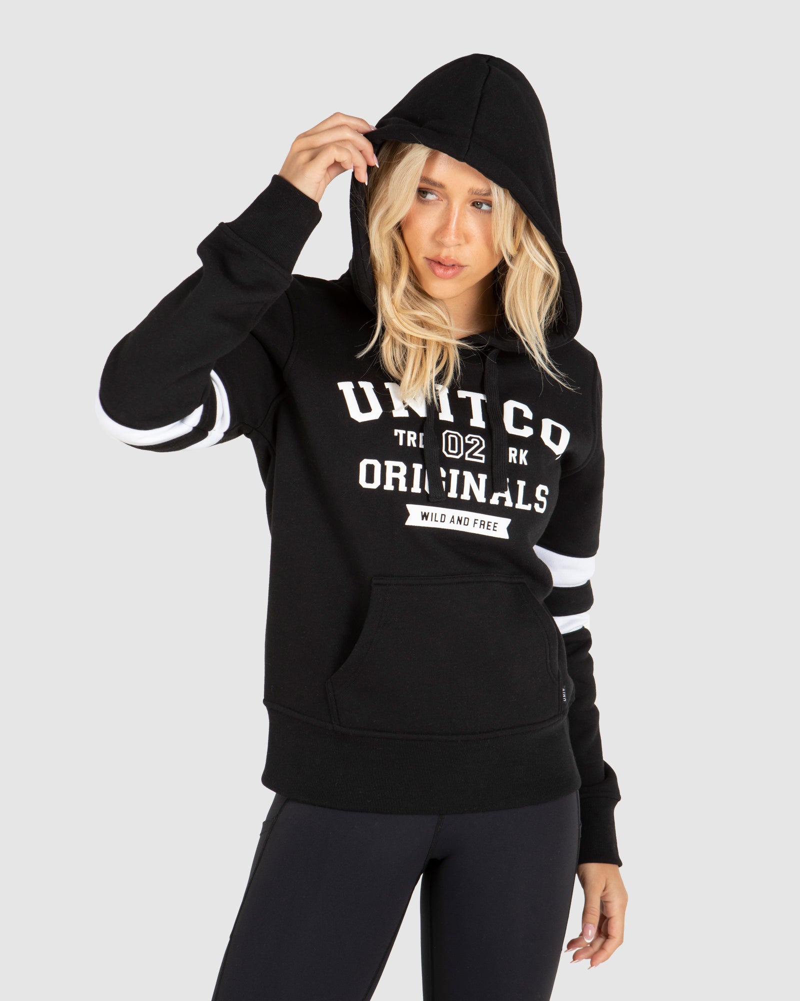 UNIT Ladies College Pullover Hoodie UNIT Clothing