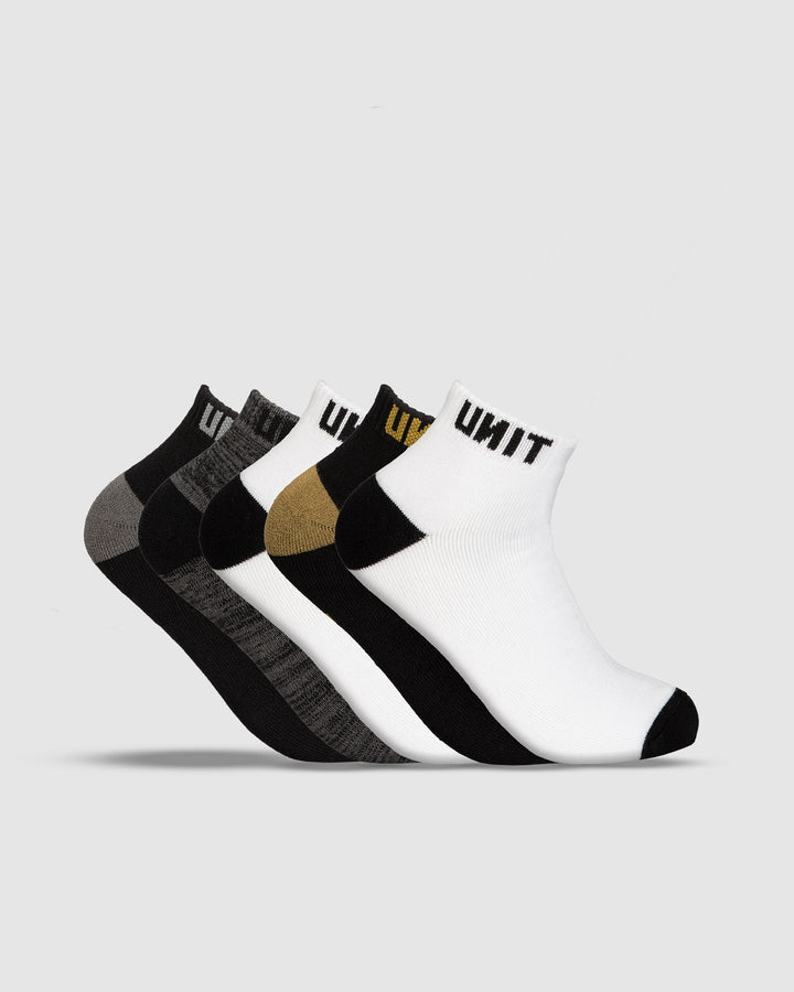 UNIT Max Youth 5 Pack Lo-Lux Socks