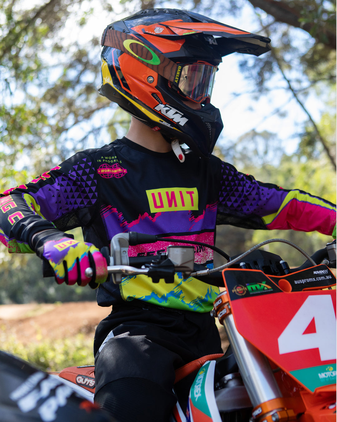 UNIT Rage Youth Riding Jersey